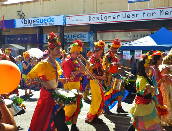 The Fruity Hooties Melbourne Drumming Band